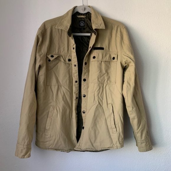 Volcom Other - Volcom Classic Fit Brown Jacket Sz M